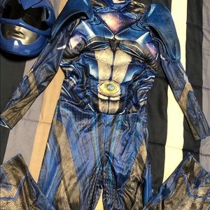 Blue power ranger boy